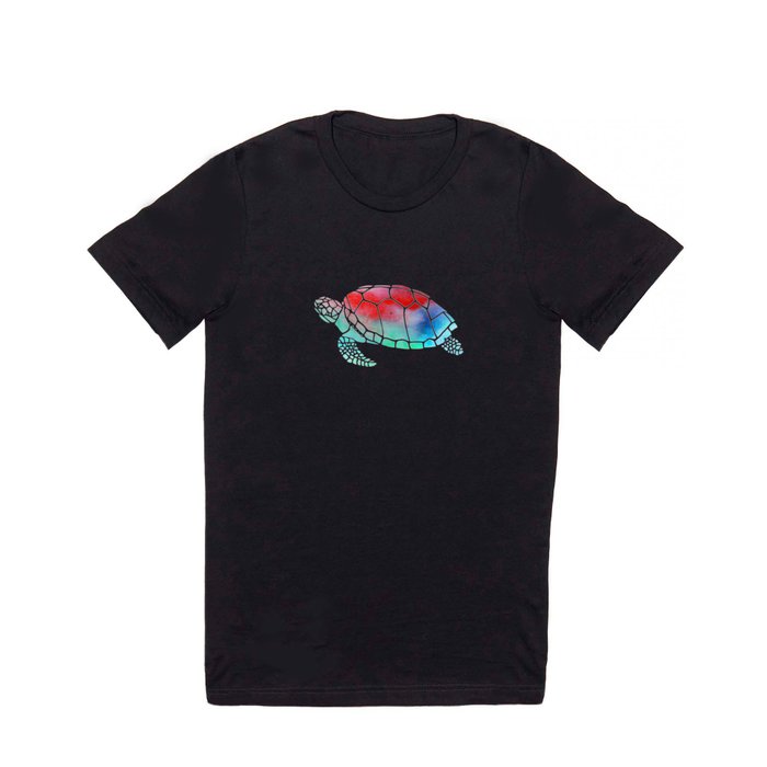 Watercolor Turtle T Shirt