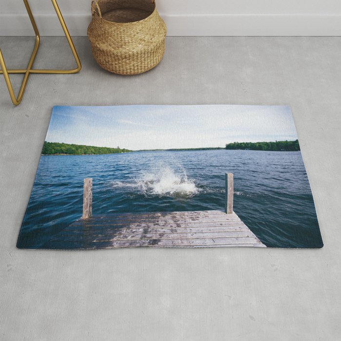 Lake Splash Rug