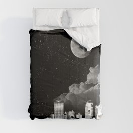 The city at night.. Comforter