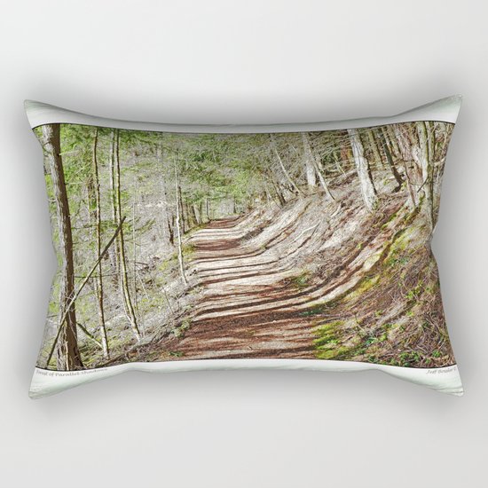 FOREST OF PARALLEL SHADOWS Rectangular Pillow
