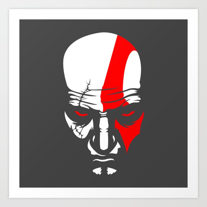 Kratos Art Print