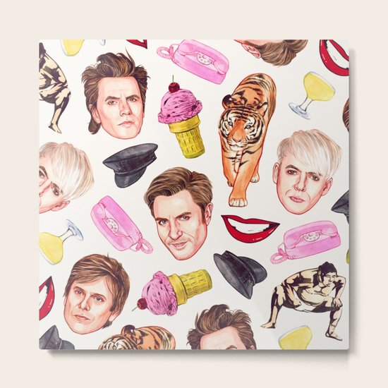 PAPERGODS Metal Print