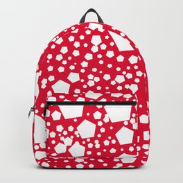 Kalinka. "U.S Flag Red" color Backpack