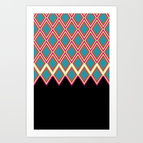 GlamourII Art Print