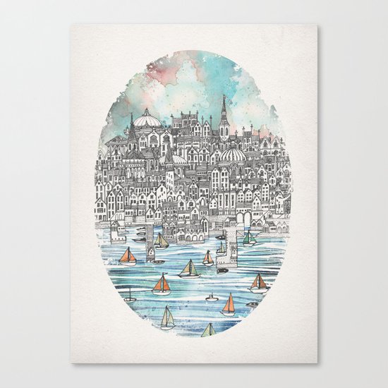 Opal Canvas Print