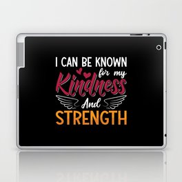Mental Health Kindness And Strength Anxie Anxiety Laptop Skin