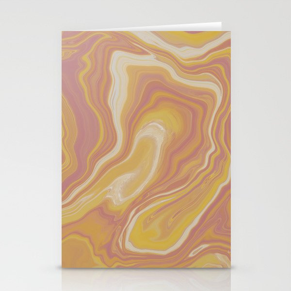 All the Gold Swirls Stationery Cards