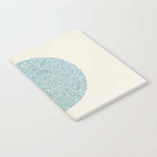 Detailed circle Notebook