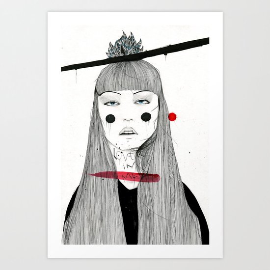 Lover in Me Art Print