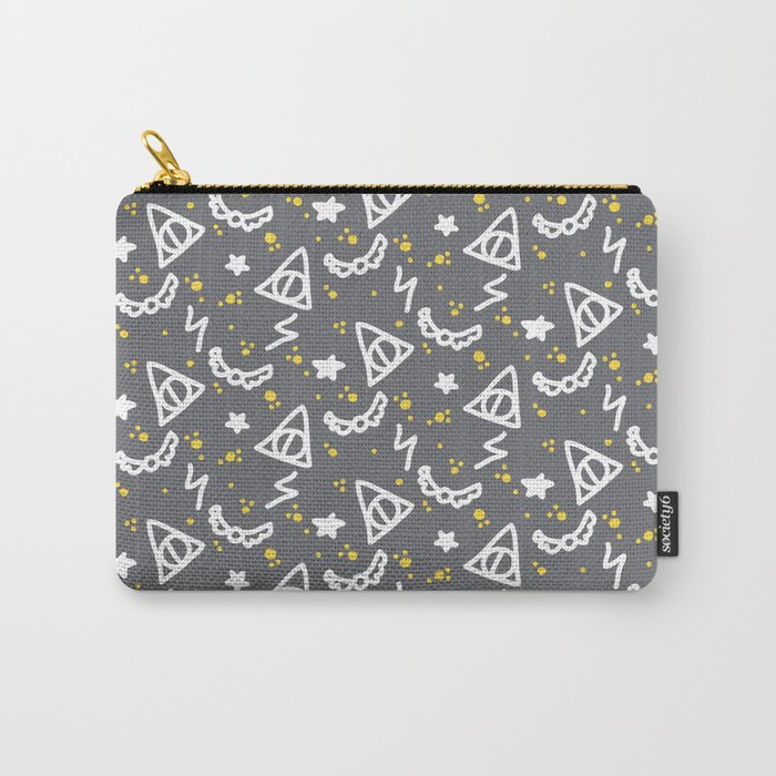 Potter Pattern Carry-All Pouch