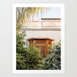 Tropical Vibes in Marrakech | Travel Photography in Morocco | Botanical Art Print in Color Art Print