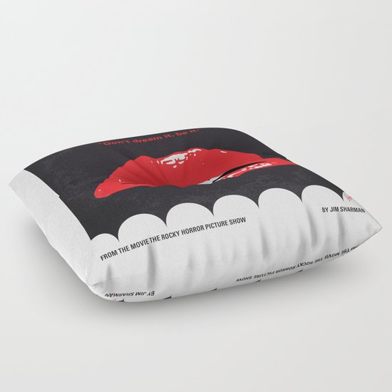 No153 My The Rocky Horror Picture Show minimal movie poster Floor Pillow by Chungkong Society6