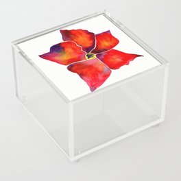 Hibiscus Flower Acrylic Box