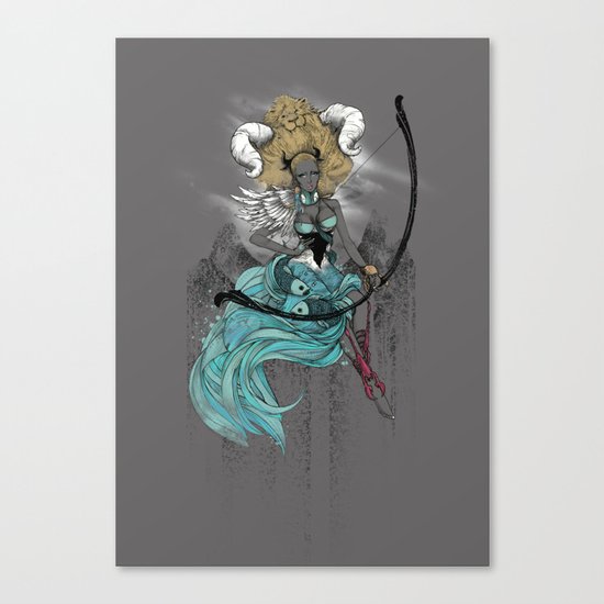 AFROZODIAC Canvas Print