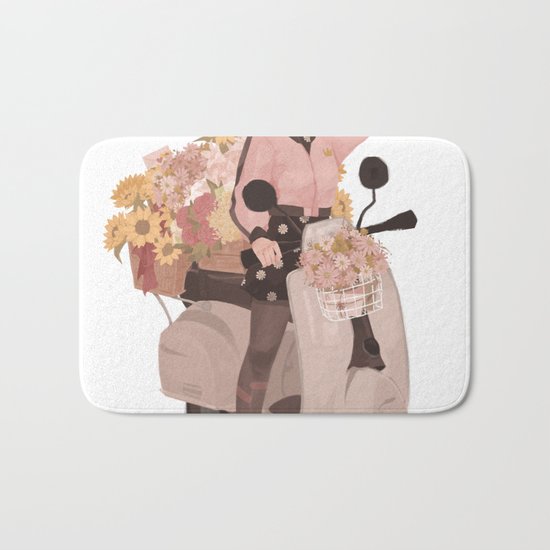Mona's Delivery Service Bath Mat