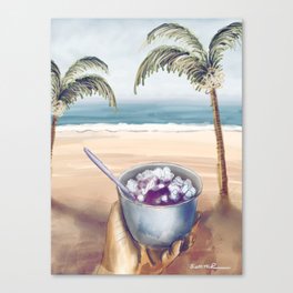 summer ice cream  Canvas Print