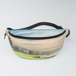 Pebble Beach Golf Course 18th Hole Fanny Pack