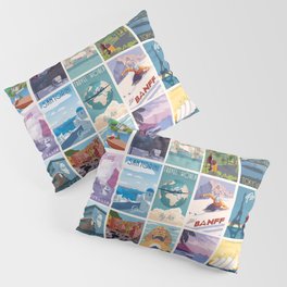 Travel the World Pillow Sham