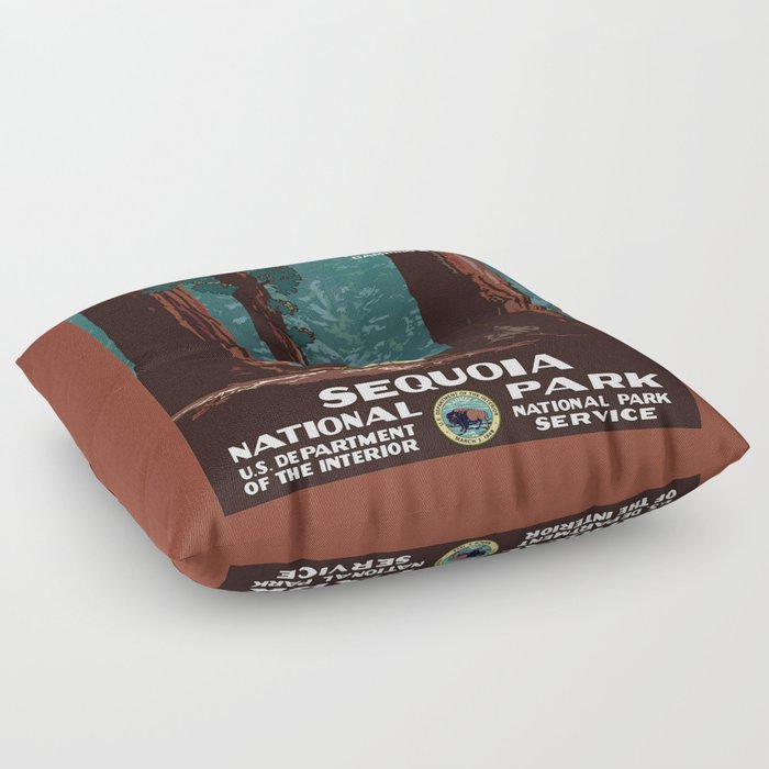 Sequoia National Park Floor Pillow