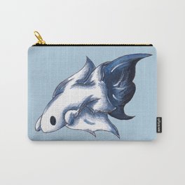 Ghostly Blue Carry-All Pouch