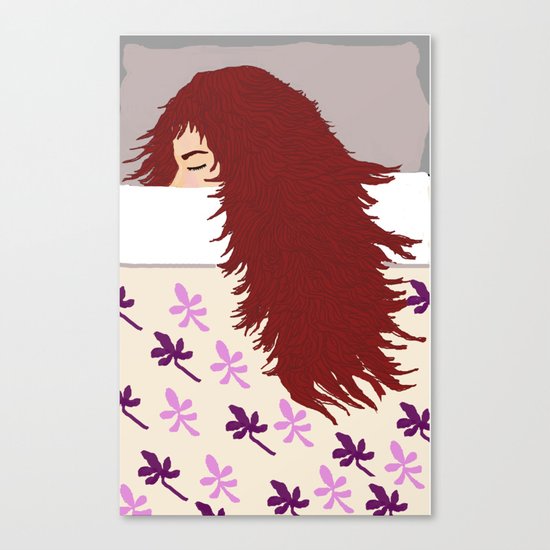 the sleeper Canvas Print