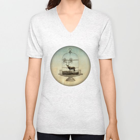 stag chairs Unisex V-Neck