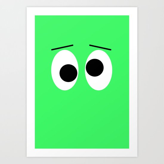 I is Drunk Art Print