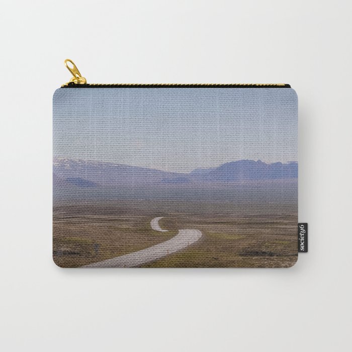 Icelandic Roads Carry-All Pouch
