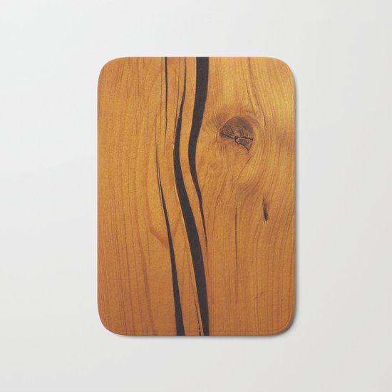 Wooden texture Bath Mat