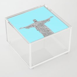 Christ Redeemer Rio de Janeiro - Art Acrylic Box