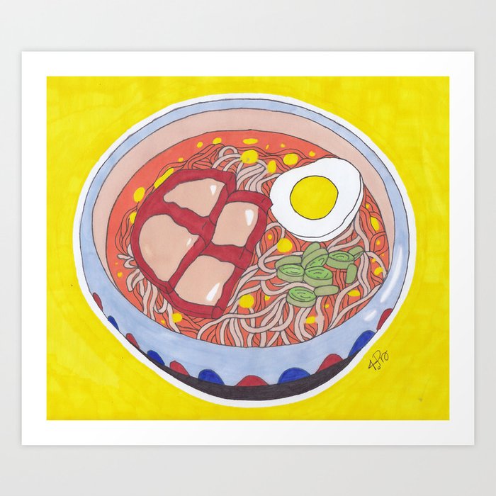 Soup Art Print