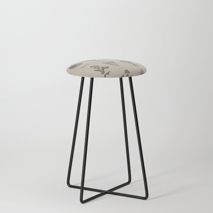Herbs + things Counter Stool