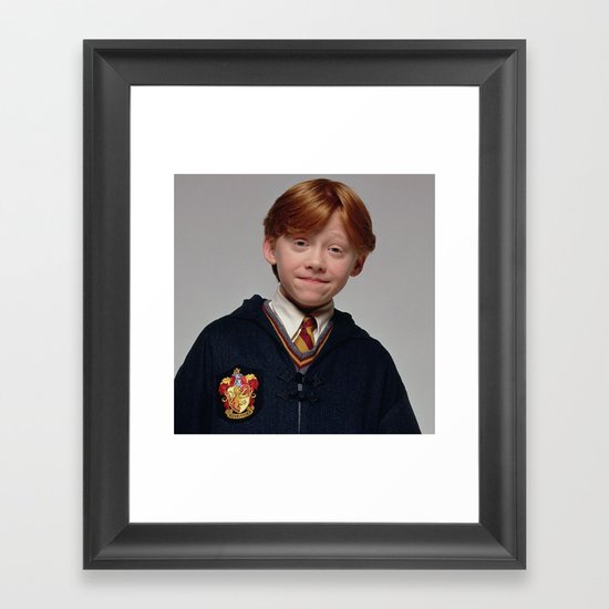 Ron Framed Art Print