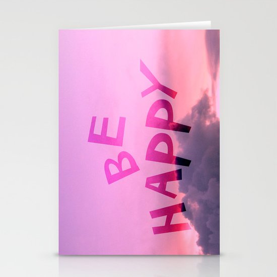 Be happy! Stationery Cards