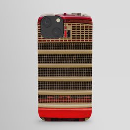 International Grill Red Tractor Front  iPhone Case
