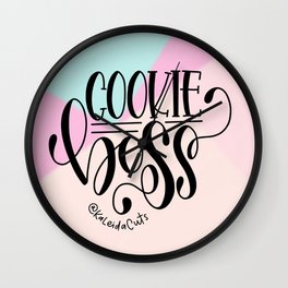 Cookie Boss Color Block Design Wall Clock | Drawing, Cookie, Digital, Boss, Cookieboss 