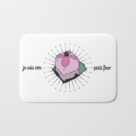 ton petit four Bath Mat