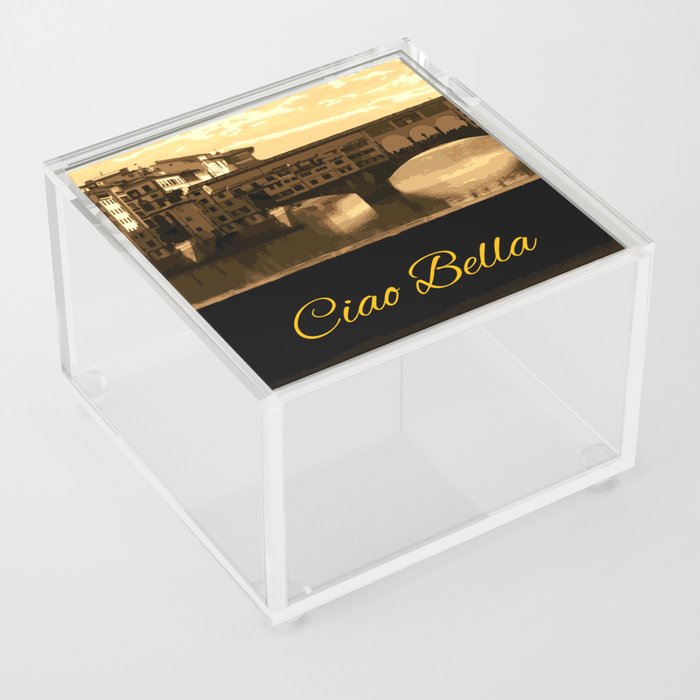 Italy Ciao Bella Acrylic Box