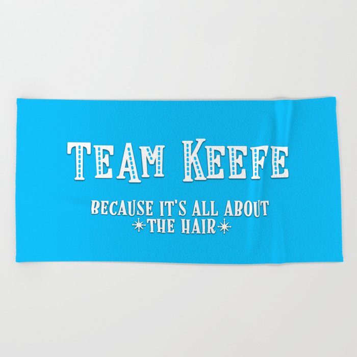 Team Keefe Beach Towel