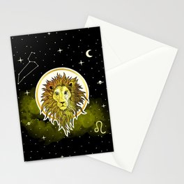 Leo [Zodiac Signs] Stationery Card
