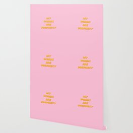 My words are Prophecy, Prophecy, Inspirational, Motivational, Empowerment, Mindset, Pink Wallpaper