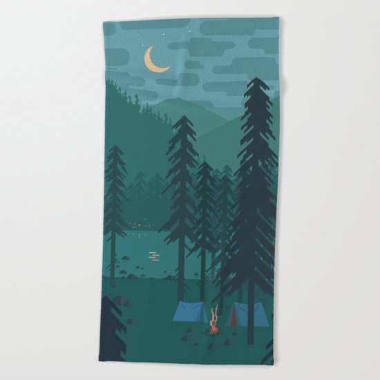 Let's get lost Beach Towel