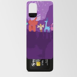 Purple sky Android Card Case