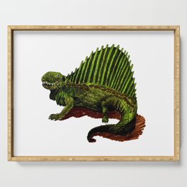 The Green Dinosaur Serving Tray