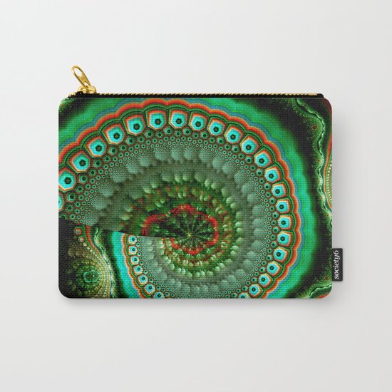 Pretty eyes, swirling pattern abstract Carry-All Pouch