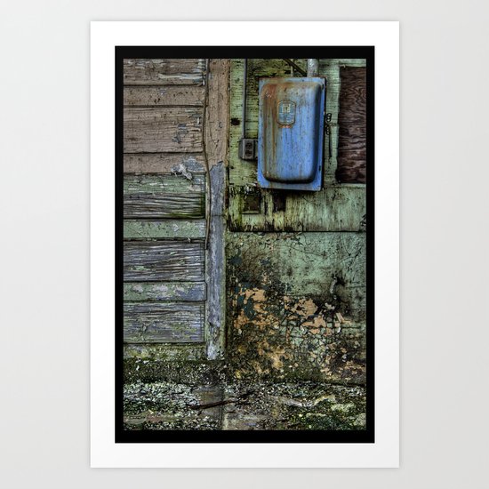 Painted Door II Art Print