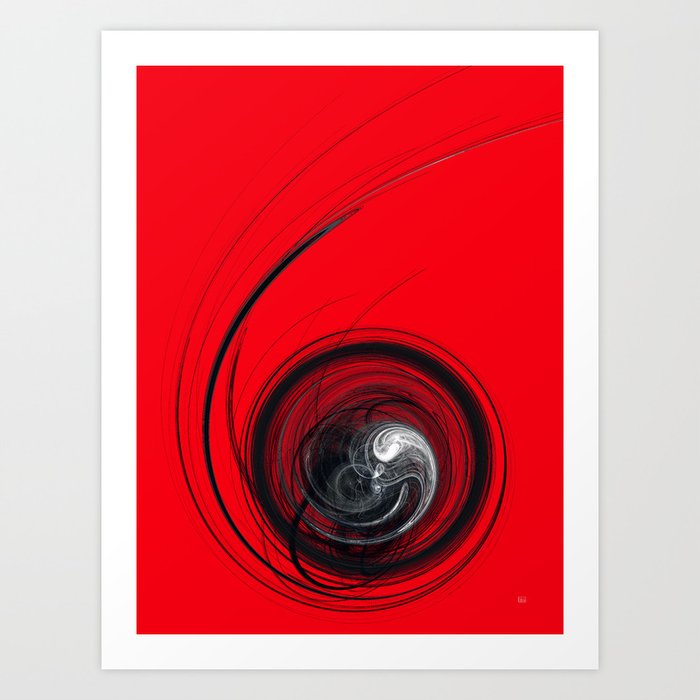 In The Beginning Abstract Art By Menega Sabidussi Society6 Art
