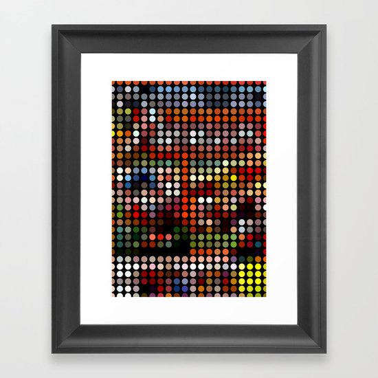 Comic Framed Art Print
