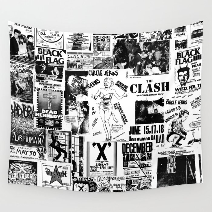 Punk tapestry sales