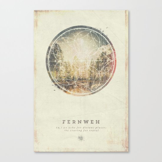 Fernweh Vol 7 Canvas Print